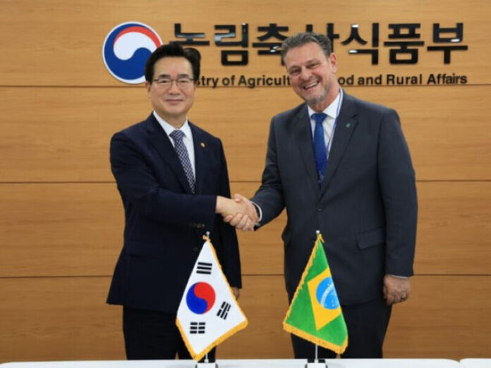 Parceria entre Coreia do Sul e Brasil para o avanço da produção sustentável é estreitado