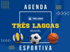 Confira a agenda esportiva de Três Lagoas para este final de semana
