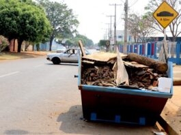 Caçambas do Mutirão da Limpeza seguem no Vila Nova até 14 de dezembro