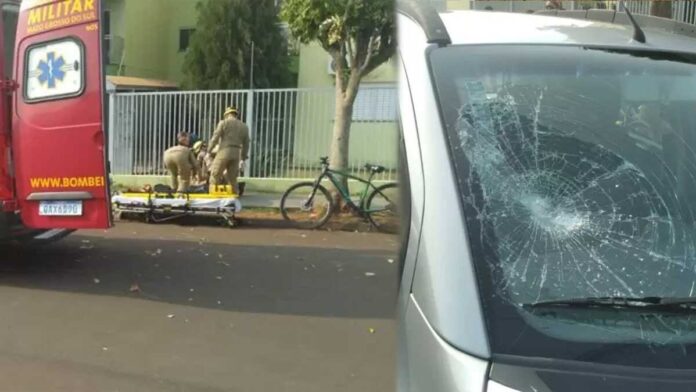 Adolescente atropelado em Chapadão do Sul teve edema na cabeça