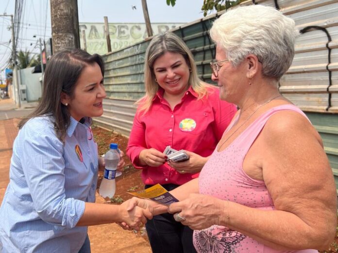 Adriane reafirma compromisso com saúde e infraestrutura no Aero Rancho