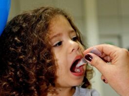 Assim como em todo país, TL anuncia o fim do uso da gotinha contra pólio e iniciará novo esquema vacinal