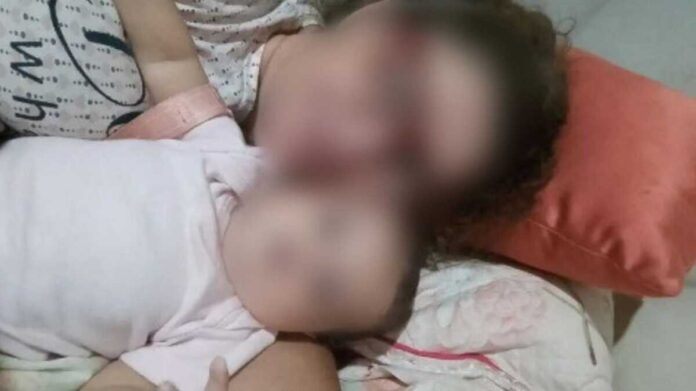 Há 28 dias internada, bebê afogada pela mãe está acordada e tem apresentado melhoras