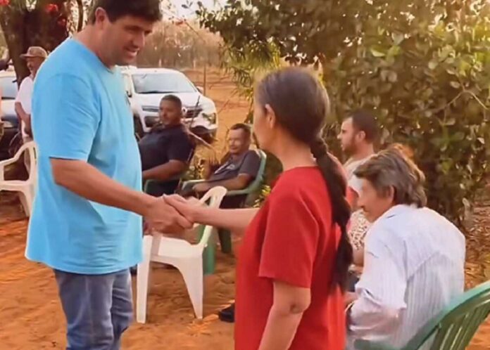 Rodrigo Basso visita assentamentos e ouve apelos de moradores em Sidrolândia