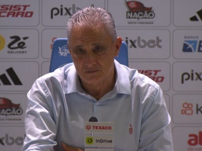 Tite dá adeus ao Flamengo Tite dá adeus ao Flamengo