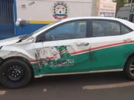 Carro da Prefeitura de Bataguassu se envolve em acidente a caminho de Barretos