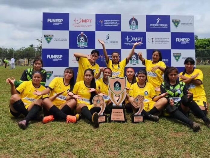 Dourados vence o 1° Torneio de Futebol Feminino Indígena