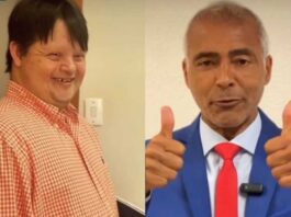 Engajado, Romário pede voto para candidato com Síndrome de Down em Campo Grande (vídeo)