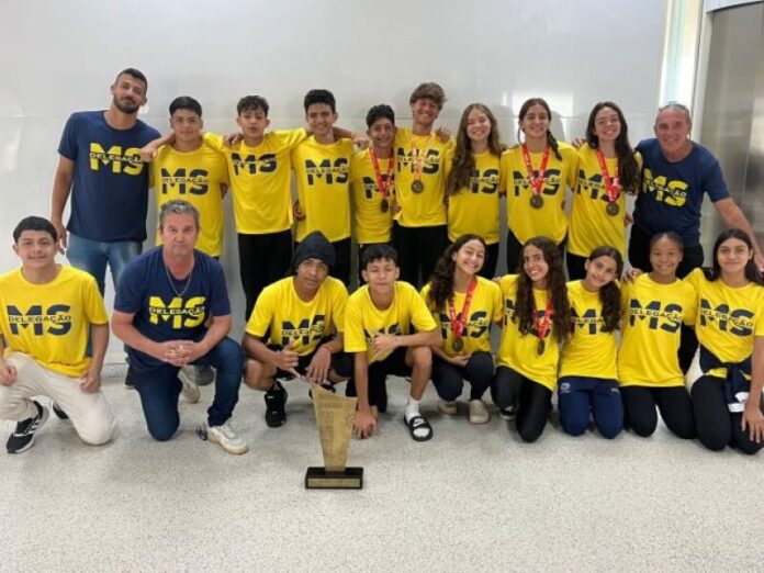 Estudantes de MS trazem 57 medalhas dos Jogos Escolares Brasileiros