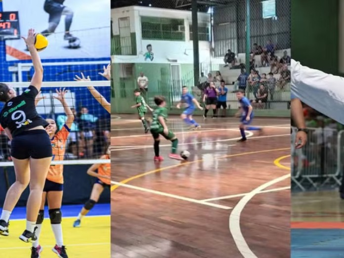 Futsal, taekwondo e vôlei: confira os jogos deste fim de semana em MS