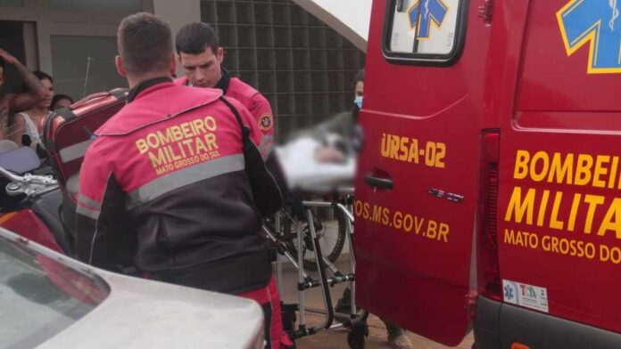 Homem é resgatado baleado após buscar socorro em uma casa em Sidrolândia