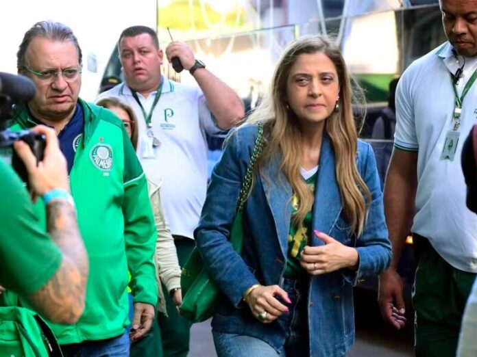 Leila Pereira anuncia fim do patrocínio ao Palmeiras e descarta Gabigol
