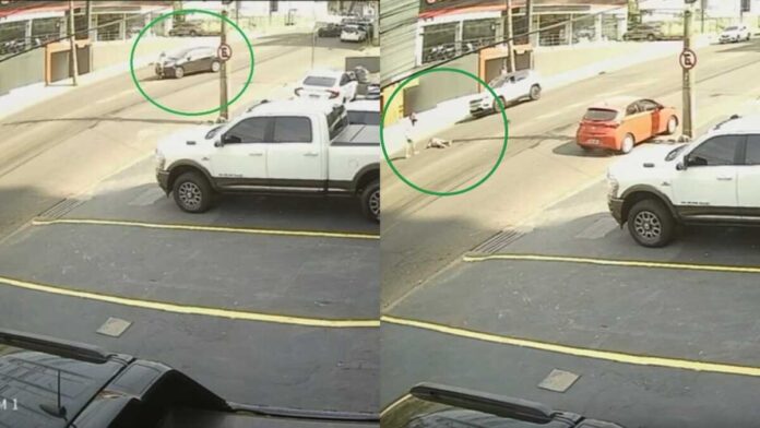 Motorista que atropelou e matou pedestre na Avenida Ceará ficou em estado de choque (vídeo)
