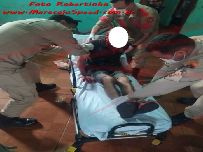 Pai é espancado pelo filho com barra de ferro e fica com traumatismo craniano em Maracaju
