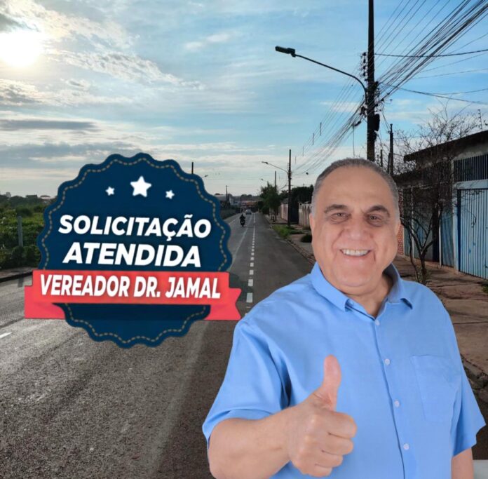 Vereador Dr. Jamal Salem Conquista Mais uma Melhoria para o Bairro Cohafama