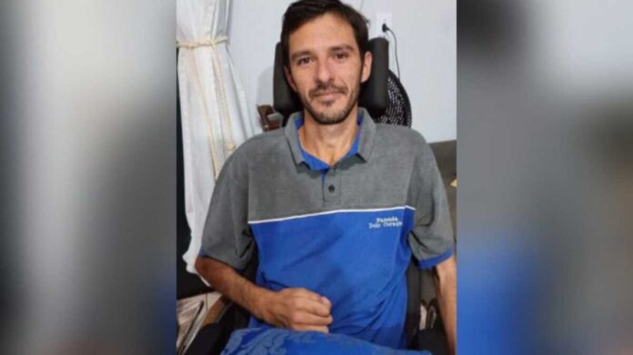 Acidente de carro deixou Weslley tetraplégico e cadeira de rodas adaptada virou novo sonho