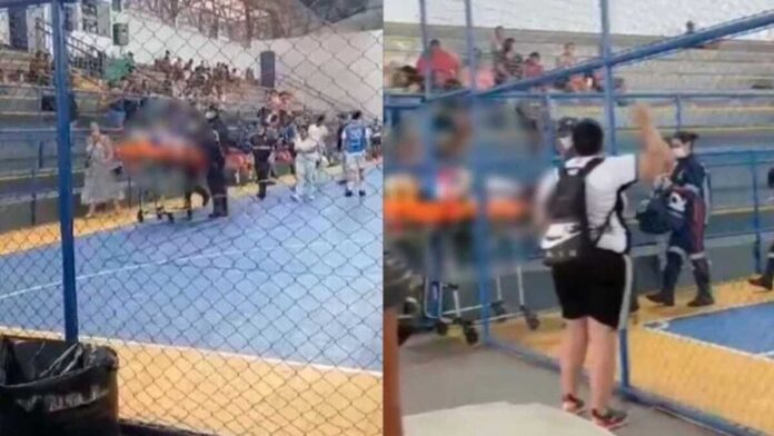 Adolescente sofre traumatismo cranioencefálico em partida de futsal em Aquidauana