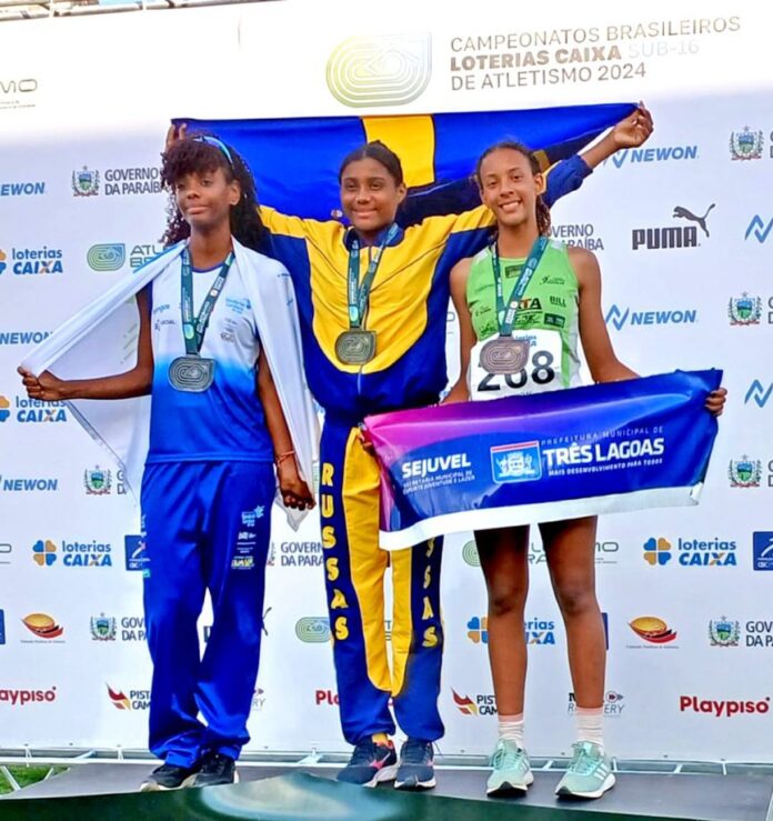 Atleta da SEJUVEL, Maria Eduarda conquista bronze e leva o nome de Três Lagoas ao pódio nacional