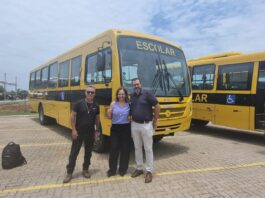 Bonito recebe ônibus escolar por meio do programa Caminho da Escola