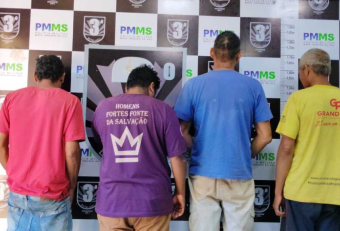 Grupo é preso suspeito de matar homem a pedradas em Dourados