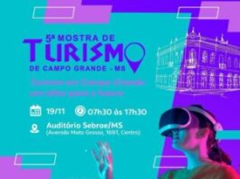 Mostra de Turismo terá 5ª edição em Campo Grande no dia 19 de novembro