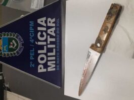 Mulher esfaqueia companheiro após discussão no Jardim Centro Oeste