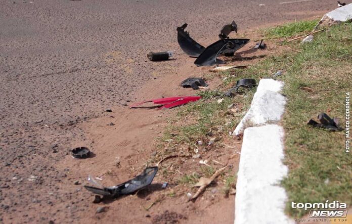 Piloto desgoverna moto e garupa fica em estado grave na Duque de Caxias