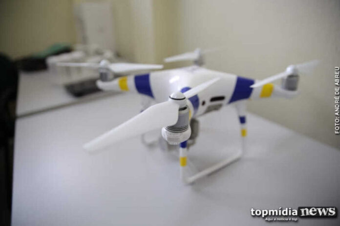 Polícia amplia número de drones para fiscalizar motoristas em Campo Grande