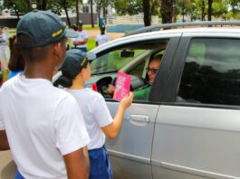 SMAS realiza blitz em alusão a campanha “Esmola Não, Cidadania Sim!”
