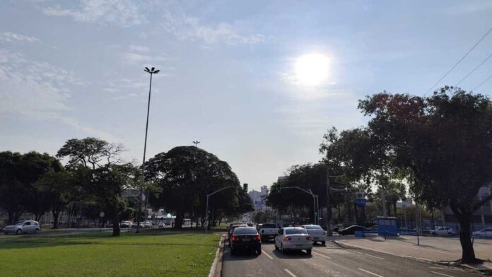 Terça-feira será com chuva isolada e temperaturas elevadas em Mato Grosso do Sul