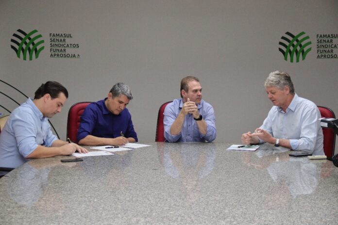 Semadesc, Fundect e Famasul formalizam acordo de cooperação para promover Prêmio Agrociência 2025