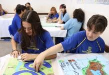 Da sala de aula para o mundo, estudantes da Reme levam trabalhos à COP15