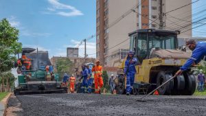 Prefeitura investe mais de R$ 5 mi em recapeamento da Norte-Sul