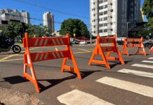 Obras de saneamento e drenagem provocam interdições temporárias